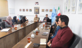جلسه بررسی گزارش عملکرد پژوهشی دانشکده هنر