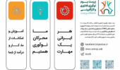 معرفی تصویری زمینههای فعالیت زیست نوآوری، فنآوری و کارآفرینی دانشگاه