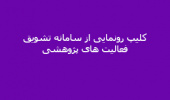 کلیپ رونمایی از سامانه تشویق فعالیت های پژوهشی