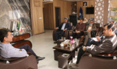 دیدار معاون پژوهش، فناوری و نوآوری دانشگاه بیرجند با مدیرکل صنعت، معدن و تجارت خراسان جنوبی