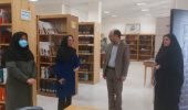 بازدید معاون فرهنگی اداره کل فرهنگ و ارشاد اسلامی خراسان جنوبی از کتابخانه مرکزی و مرکز نشر