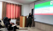 برگزاری سخنرانی با موضوع " "بازتاب آفرینش از باستان تا اسلام در فرش ایران"
