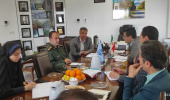برگزاری جلسه مشترکی بین مدیران حوزه پژوهشی و نمایندگان بنیاد حفظ آثار و ارزش‌های دفاع مقدس