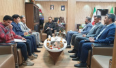 جلسه تیم اجرایی استارتاپ ویکند زرناب با رئیس سازمان جهاد کشاورزی استان
