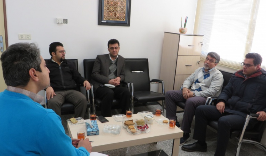 بازدید معاون پژوهش و فناوری دانشگاه از آزمایشگاه‌های گروه عمران