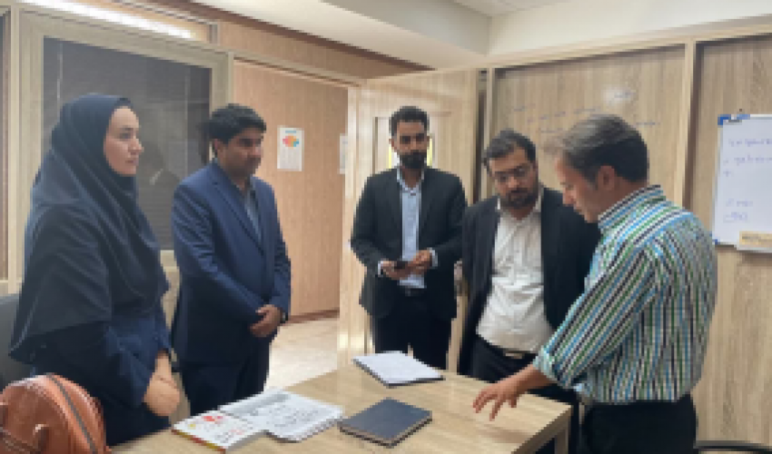 بازدید نماینده و تسهیلگر بنیاد برکت از واحدهای متقاضی تسهیلات و مستقر در مرکز نوآوری و شتابدهی