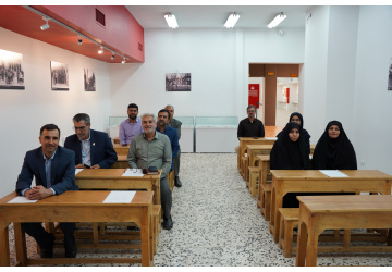 بازدید کارکنان حوزه ریاست دانشگاه بیرجند از موزه و مرکز اسناد/ تجدید میثاق با هویت نیم‌قرنی نگین آموزش عالی شرق