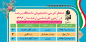 افتخارآفرینی دانشجویان دانشگاه بیرجند در آزمون کارشناسی ارشد سال۱۳۹۹