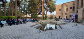 آیین رونمایی از لباس‌های تاریخی و افتتاح نمایشگاه بازآفرینی آثار باستانی در باغ جهانی اکبریه برگزار شد