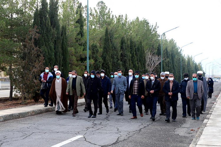همایش پیادهروی ویژه کارکنان دانشگاه بیرجند